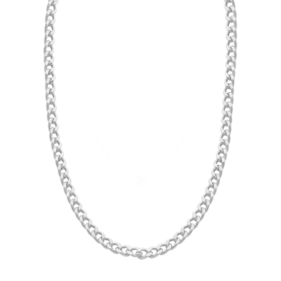 Dây chuyền nam Vàng trắng Ý 18K