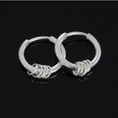 Bông tai nam khoen tròn