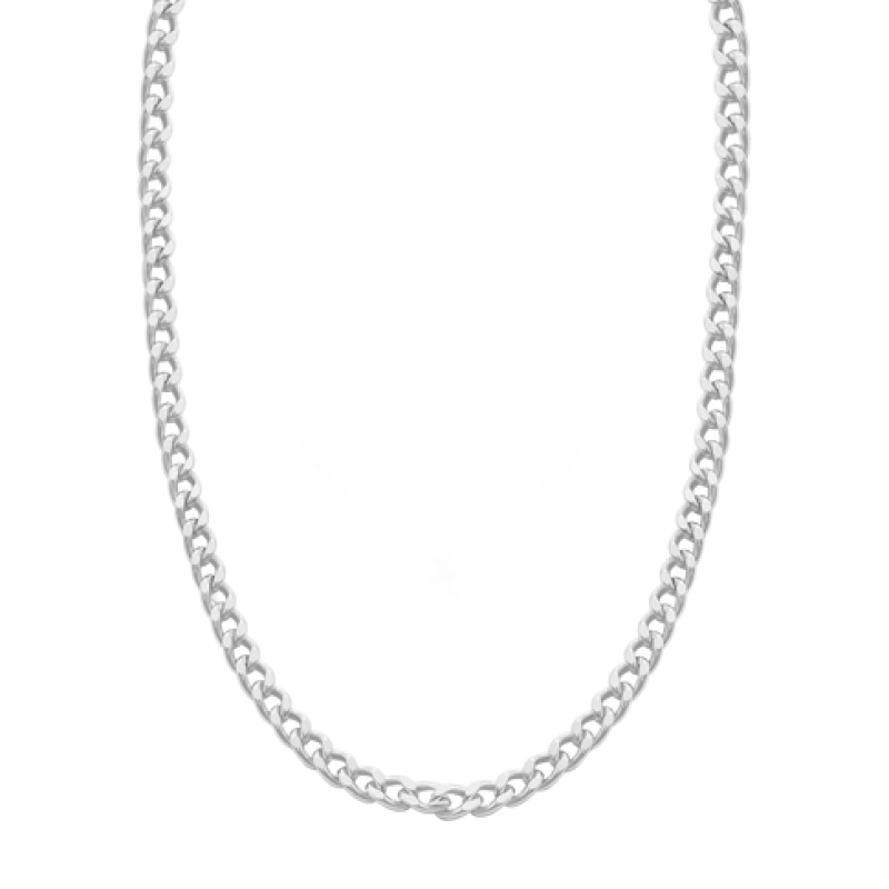 Dây chuyền nam Vàng trắng Ý 18K